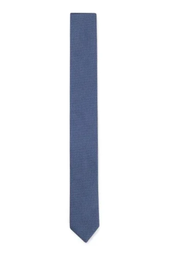 Silkeslipsar med jacquardmönster