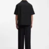 Skjorta i oversize-passform i bomull med broderie anglaise