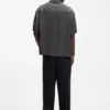 Skjorta i oversized-passform med jacquardmönster