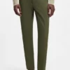 Slim fit-byxor i en stretchig bomullsblandning Slim fit-byxor i en stretchig bomullsblandning
