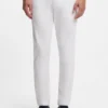 Slim fit-byxor i en stretchig bomullsblandning Slim fit-byxor i en stretchig bomullsblandning