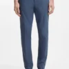 Slim fit-byxor i en stretchig bomullsblandning Slim fit-byxor i en stretchig bomullsblandning