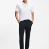 Slim fit-byxor i en stretchig bomullsblandning Slim fit-byxor i en stretchig bomullsblandning