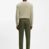Slim fit-byxor i en stretchig bomullsblandning Slim fit-byxor i en stretchig bomullsblandning
