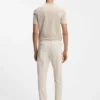 Slim fit-byxor i en stretchig bomullsblandning Slim fit-byxor i en stretchig bomullsblandning
