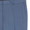 Slim fit-byxor i serge av nyull