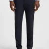 Slim fit-byxor i stretchbomull