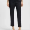 Slim fit-byxor i stretchbomull