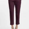 Slim fit-byxor i stretchbomull