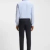 Slim fit-byxor i stretchbomull