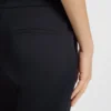 Slim fit-byxor i stretchbomull