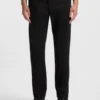 Slim fit-byxor i stretchig bomullsgabardin Slim fit-byxor i stretchig bomullsgabardin