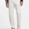 Slim fit-byxor i stretchig bomullsgabardin Slim fit-byxor i stretchig bomullsgabardin