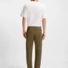 Slim fit-byxor i stretchig bomullsgabardin Slim fit-byxor i stretchig bomullsgabardin