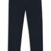 Slim fit-byxor i stretchig bomullsgabardin