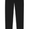 Slim fit-byxor i stretchig bomullsgabardin