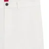 Slim fit-byxor i stretchig bomullsgabardin Slim fit-byxor i stretchig bomullsgabardin