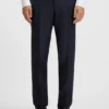 Slim fit-byxor i stretchull