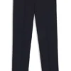 Slim fit-byxor i stretchull