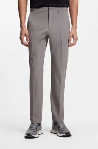 Slim fit-byxor i vattenavvisande stretchtyg