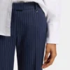 Slim fit-byxor med nålstreck