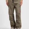 Slim fit-cargobyxor i ripstop-bomull
