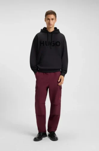 Slim fit-cargobyxor i ripstop-bomull