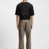 Slim fit-cargobyxor i ripstop-bomull