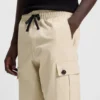 Slim fit-cargobyxor i ripstop-bomull