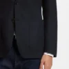 Slim fit-jacka med integrerad väst