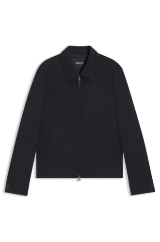 Slim fit-jacka med vattenavvisande yta