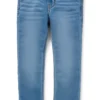 Slim fit-jeans för barn i blå stretchdenim