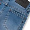 Slim fit-jeans för barn i blå stretchdenim