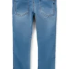 Slim fit-jeans för barn i blå stretchdenim