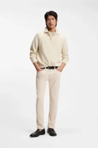 Slim fit-jeans i bekväm stretchdenim