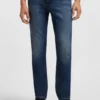 Slim fit-jeans i Delaware-blått med mekanisk stretch Slim fit-jeans i Delaware-blått med mekanisk stretch