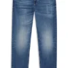 Slim fit-jeans i delawareblått, bekvämt stretchdenim Slim fit-jeans i delawareblått, bekvämt stretchdenim
