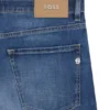 Slim fit-jeans i delawareblått, bekvämt stretchdenim Slim fit-jeans i delawareblått, bekvämt stretchdenim