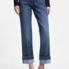 Slim fit-Jeans i indigo stretchdenim Slim fit-Jeans i indigo stretchdenim