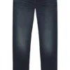 Slim fit-jeans i mörkblå stretchdenim Slim fit-jeans i mörkblå stretchdenim