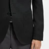 Slim fit-kavaj i nyull och silke Slim fit-kavaj i nyull och silke