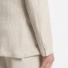 Slim fit-kavaj i randigt linne och bomull Slim fit-kavaj i randigt linne och bomull