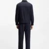 Slim fit-kavaj i skrynkelfri twill Slim fit-kavaj i skrynkelfri twill