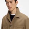 Slim fit-kavaj i skrynkelfri twill Slim fit-kavaj i skrynkelfri twill