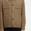 Slim fit-kavaj i skrynkelfri twill Slim fit-kavaj i skrynkelfri twill