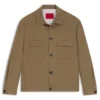 Slim fit-kavaj i skrynkelfri twill Slim fit-kavaj i skrynkelfri twill