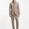 Slim fit-kavaj i stretchbomull Slim fit-kavaj i stretchbomull