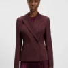Slim fit-kavaj i twill av nyull Slim fit-kavaj i twill av nyull
