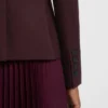 Slim fit-kavaj i twill av nyull Slim fit-kavaj i twill av nyull