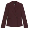 Slim fit-kavaj i twill av nyull Slim fit-kavaj i twill av nyull